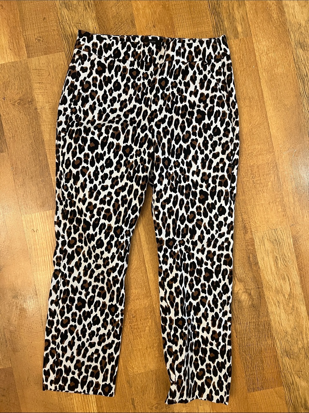 J. Crew Girls' Leopard Print Leggings - Brown & Black